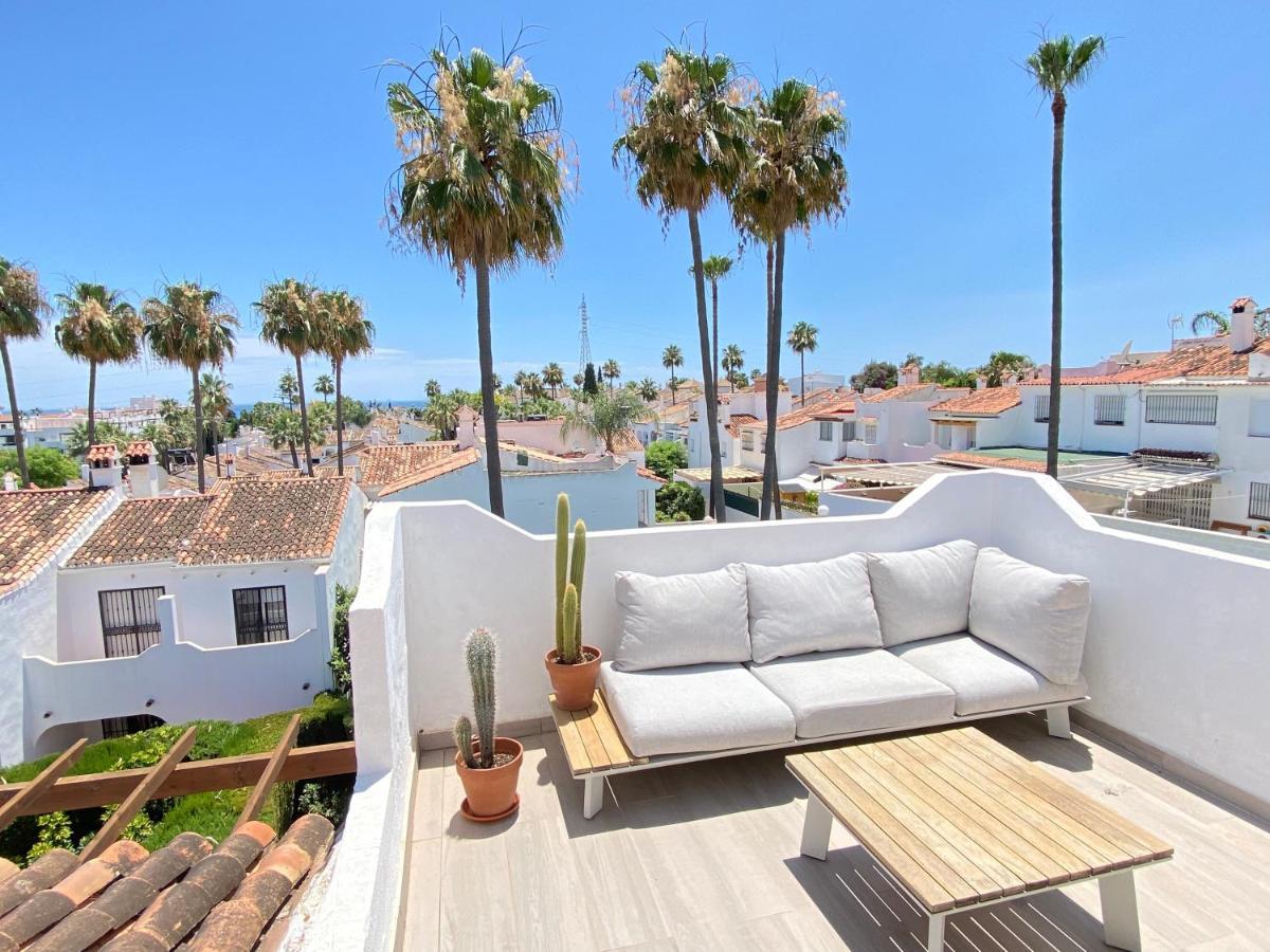 Townhouse W/Sea View & Garden Villa Естепона Екстериор снимка