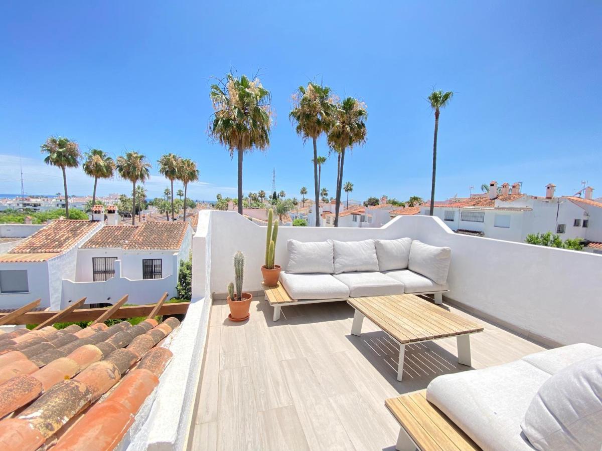 Townhouse W/Sea View & Garden Villa Естепона Екстериор снимка